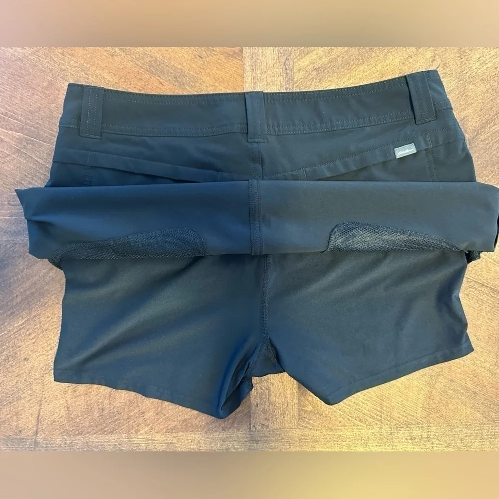 UEC EDDIE BAUERr Adventurer 2.0 Active Skirt Skort Black Women's Size 6